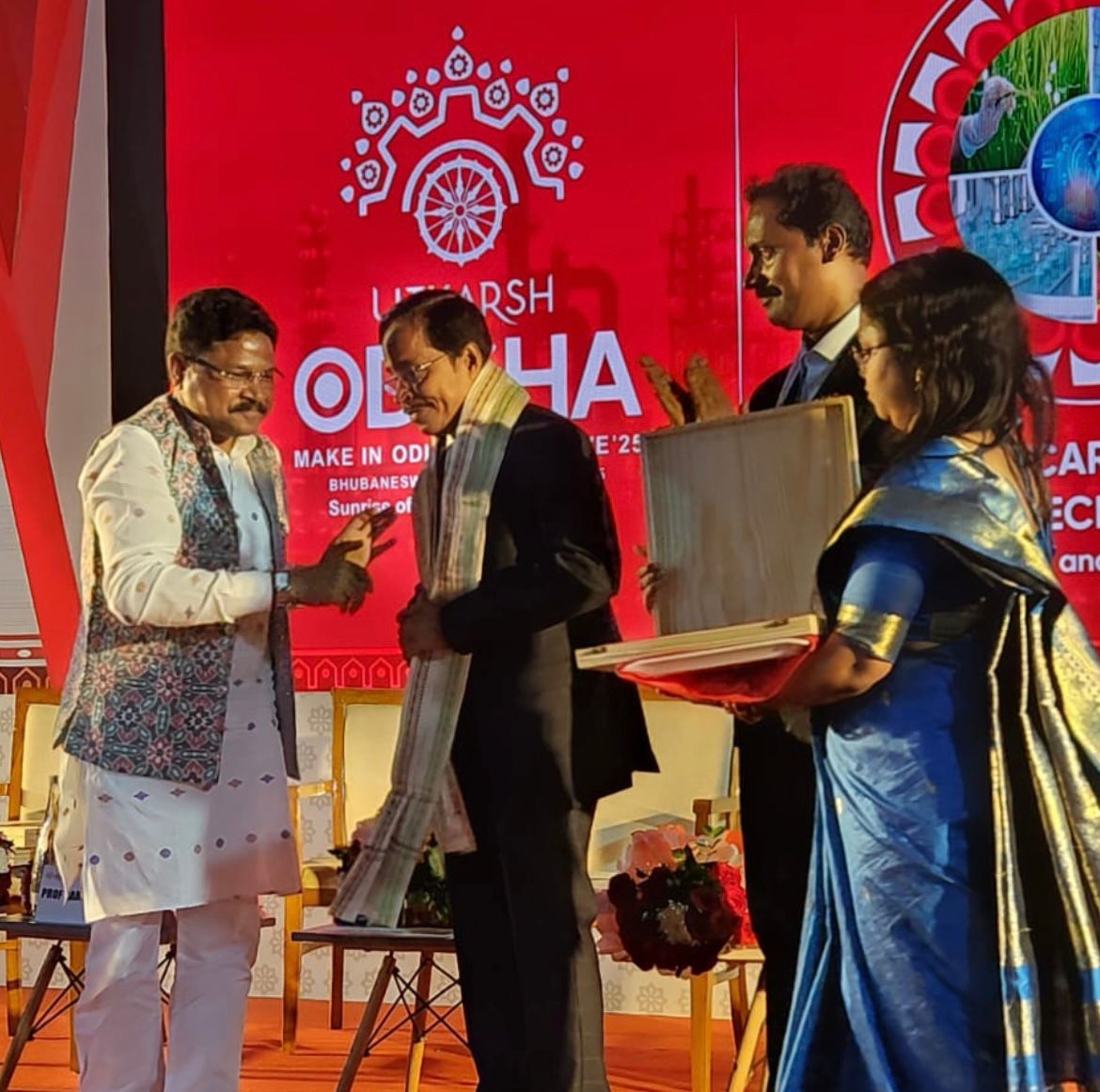 Prof. Dr. Manash Ranjan Sahoo, Hon’ble Vice-Chancellor of OUHS  on “Skilling Health Care” in Utkarsh Odisha on 29th January 2025.